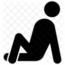 Entspannen Ausruhen Sitzen Symbol