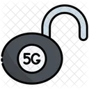 Entsperren 5 G Internet Symbol