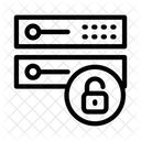 Entsperren Server Sicherheit Symbol
