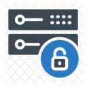 Entsperren Server Sicherheit Symbol