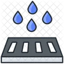 Entwasserung Wasser Abfluss Symbol