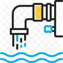 Entwasserungsanlage Entwasserung Kanalisation Symbol