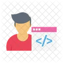 Entwickler Programmierer Codierung Icon