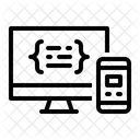 Webentwicklung Android Entwicklung I OS Entwicklung Symbol