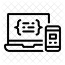 Webentwicklung Android Entwicklung I OS Entwicklung Symbol