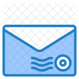 Envelop Stamp  Icon