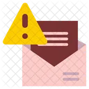 Envelope Message Warning Icon
