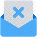 Envelope E Mail Cruz Icon