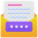 Cyber Web Envelope Letter Icon