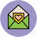 Envelope With Heart Icon