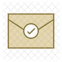 Envelope Checkmark Seo Icon