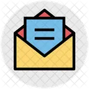 File Envelope Open Envelope Icon