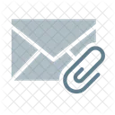 Envelope Paper Clip Icon