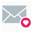 Envelope Favorite Heart Icon