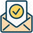 Verified Letter  Icon