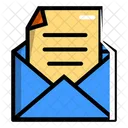 Open Mail Envelope Email Icon