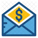 Envelope Letter Dollar Icon