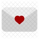 Flat Love Valentine Icon