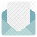Flat Email Message Icon
