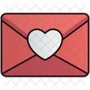 Envelope De Amor Ícone