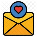 Envelope amor  Ícone