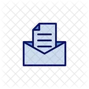 Envelope and letter  Icon