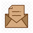 Envelope and letter  Icon