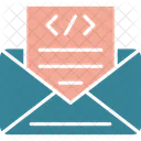 Envelope Code Envelope Code Icon