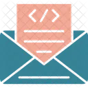 Envelope Code Envelope Code Icon