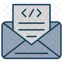 Envelope Code Envelope Code 아이콘