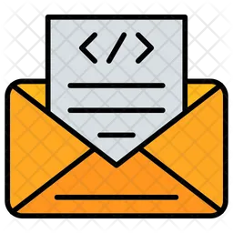 Envelope code  Icon