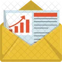 Envelope Letter Graph Icon