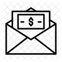 Envelope Cash Money Icon