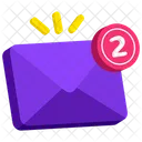 Open Envelope Mail Icon