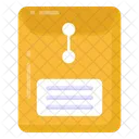 Envelope Longo Envelope De Documento Correspondencia Symbol