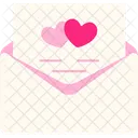 Envelope Paper Heart  アイコン