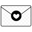 Envelope Selo Coracao Amor Dia Dos Namorados Icon