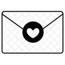 Envelope Stamp Heart Love Valentine Icon