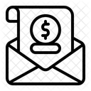 Icon Dollar Envelope Icon