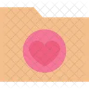 Envelope With Hearts Romantic Theme Valentine Day Icon