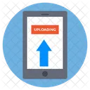 Upload Aplicativo Celular Icon
