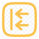 Enviar Dos Dos Cuadrados Icono