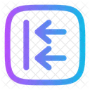 Enviar Dos Dos Cuadrados Flecha Ui Icono