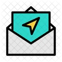 E Mail Enviar Mensagem Icon