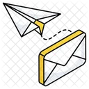 Enviar E Mail E Mail Correspondencia Ícone