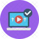 Video Seguro Llamada Ciber Icon