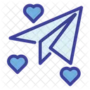 Enviar Correo Amor Icono