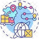 Exportacao Importacao Negocios Ícone