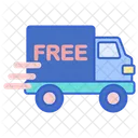 Envio Gratuito Entrega Gratuita Camion De Reparto Icono