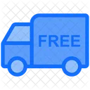 Envio Gratuito Entrega Gratuita Camion De Reparto Icono